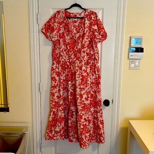 EUC Anthropology Somerset Dress Size 2X